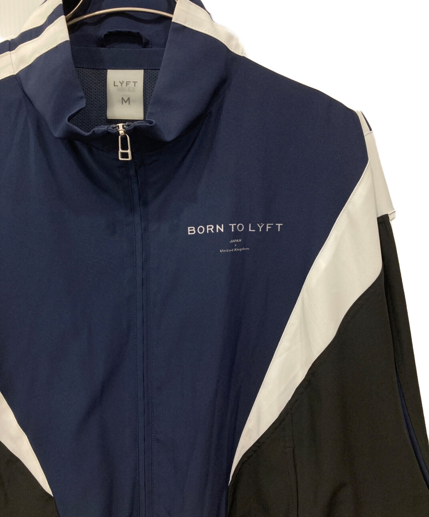 中古・古着通販】LYFT (リフト) 2LINE TRACK JACKET ネイビー サイズ:M