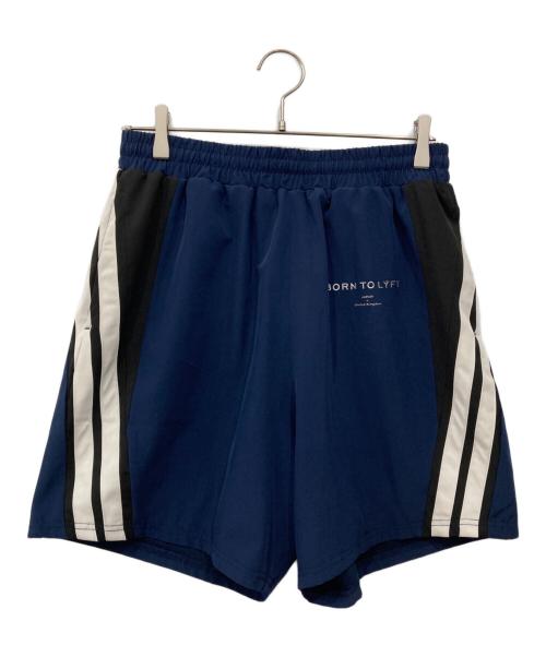 中古・古着通販】LYFT (リフト) 2LINE WIDE SHORTS ネイビー サイズ:M