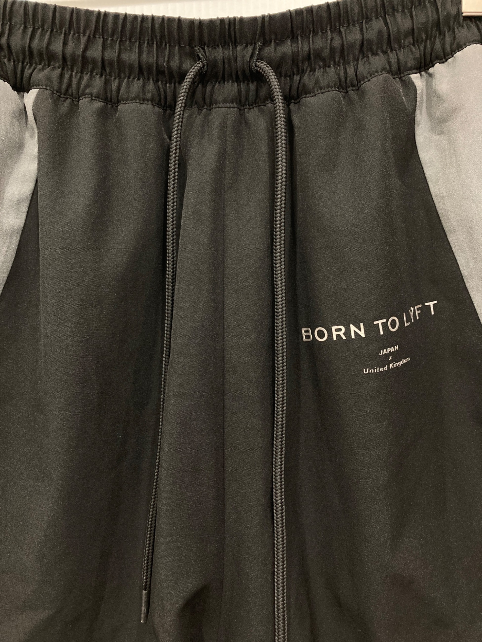 中古・古着通販】LYFT (リフト) 2LINE WIDE SHORTS ブラック サイズ:L