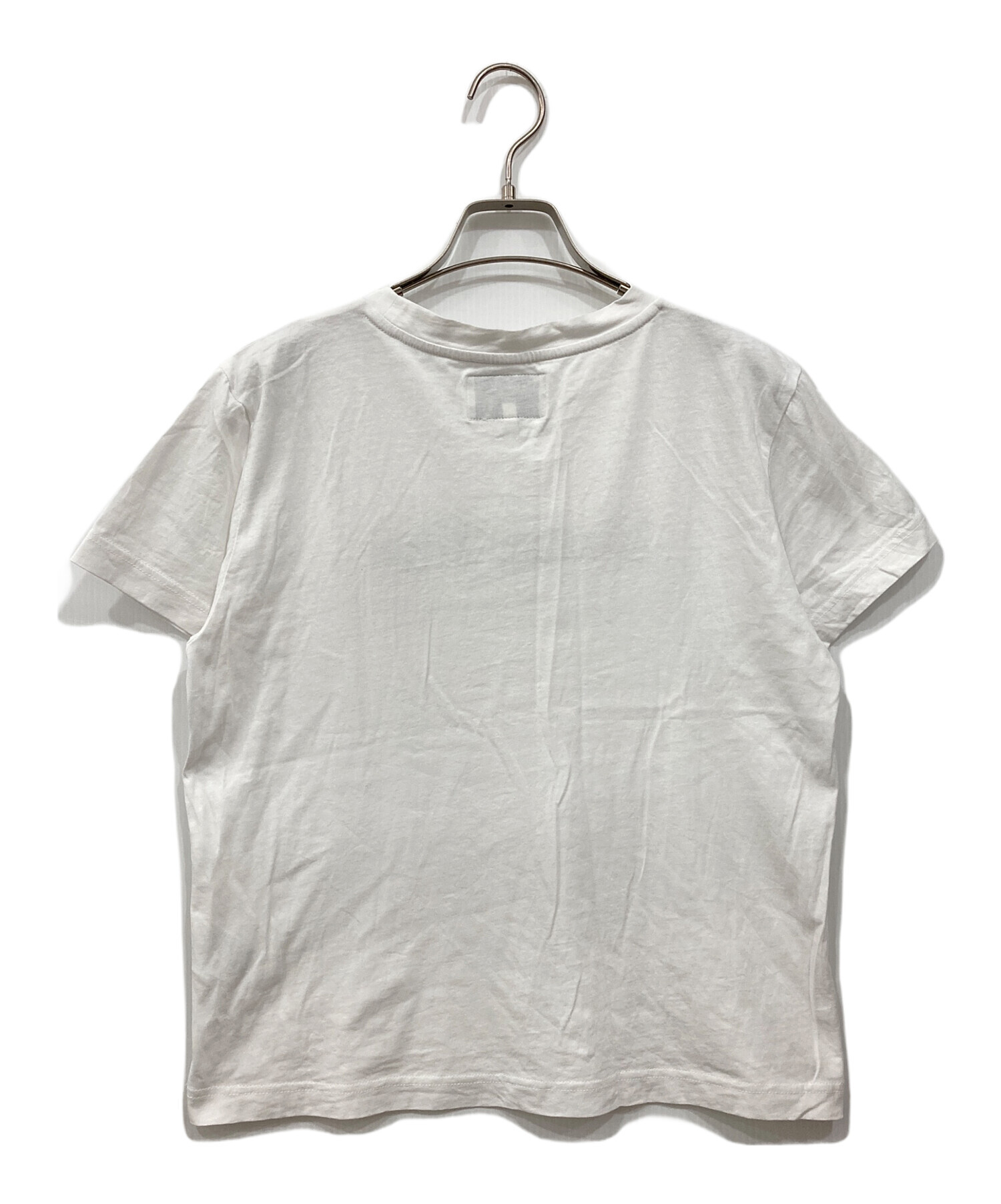中古・古着通販】Matin Kim (マーティン・キム) ロゴTシャツ ホワイト 