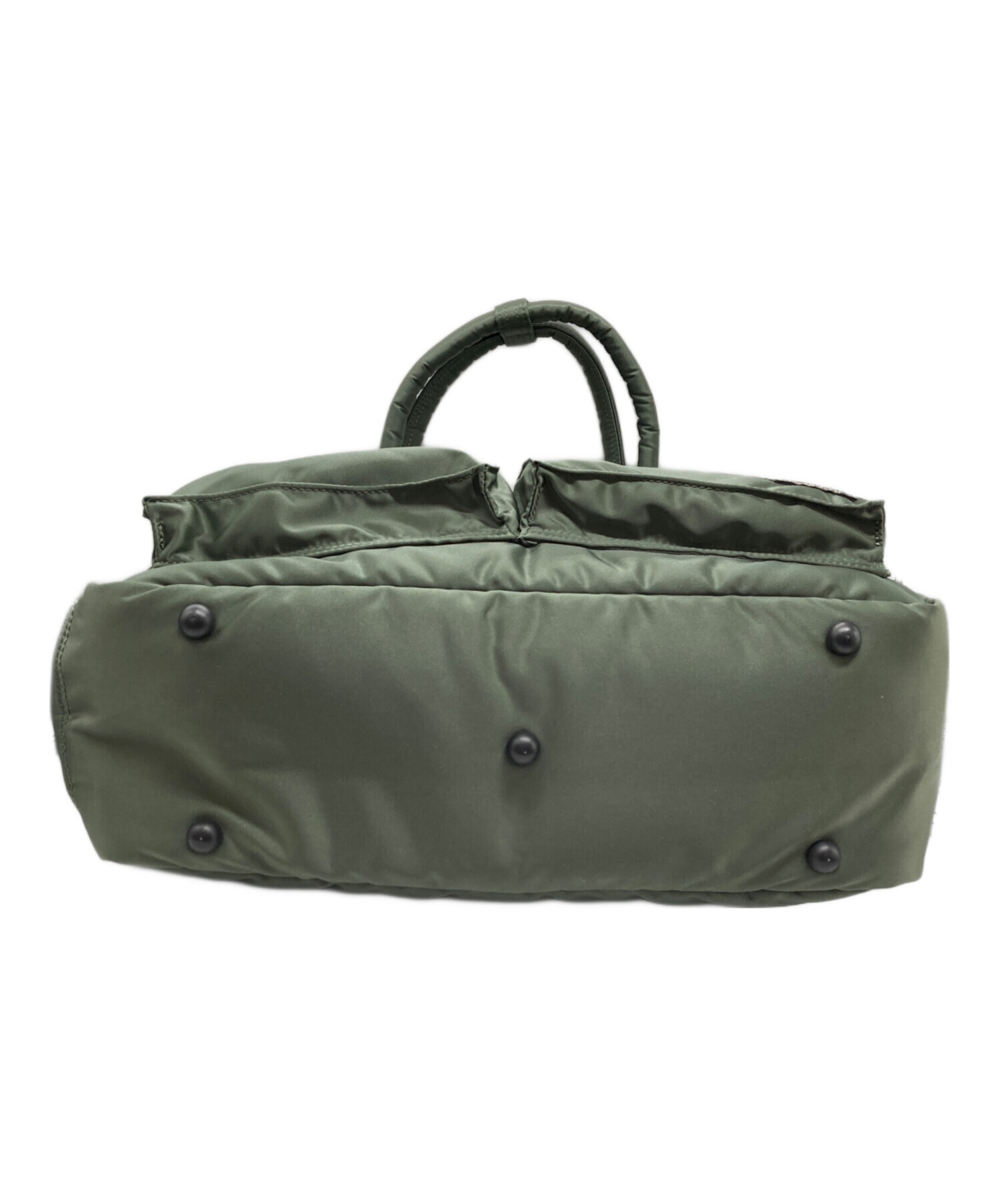 中古・古着通販】PORTER (ポーター) TANKER TOTE BAG(L) グリーン 未