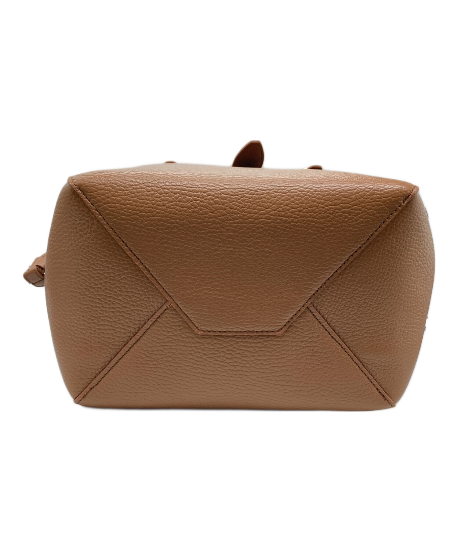 中古・古着通販】FURLA (フルラ) NET M TOTE BAG ブラウン｜ブランド