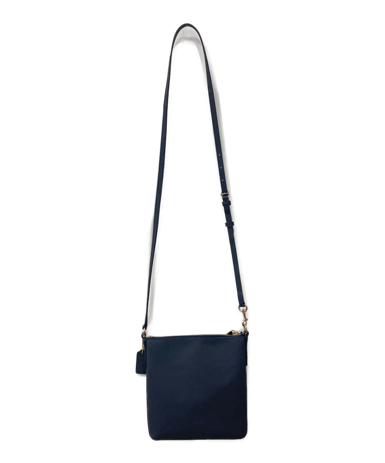 中古・古着通販】COACH (コーチ) ショルダーバッグ ネイビー｜ブランド
