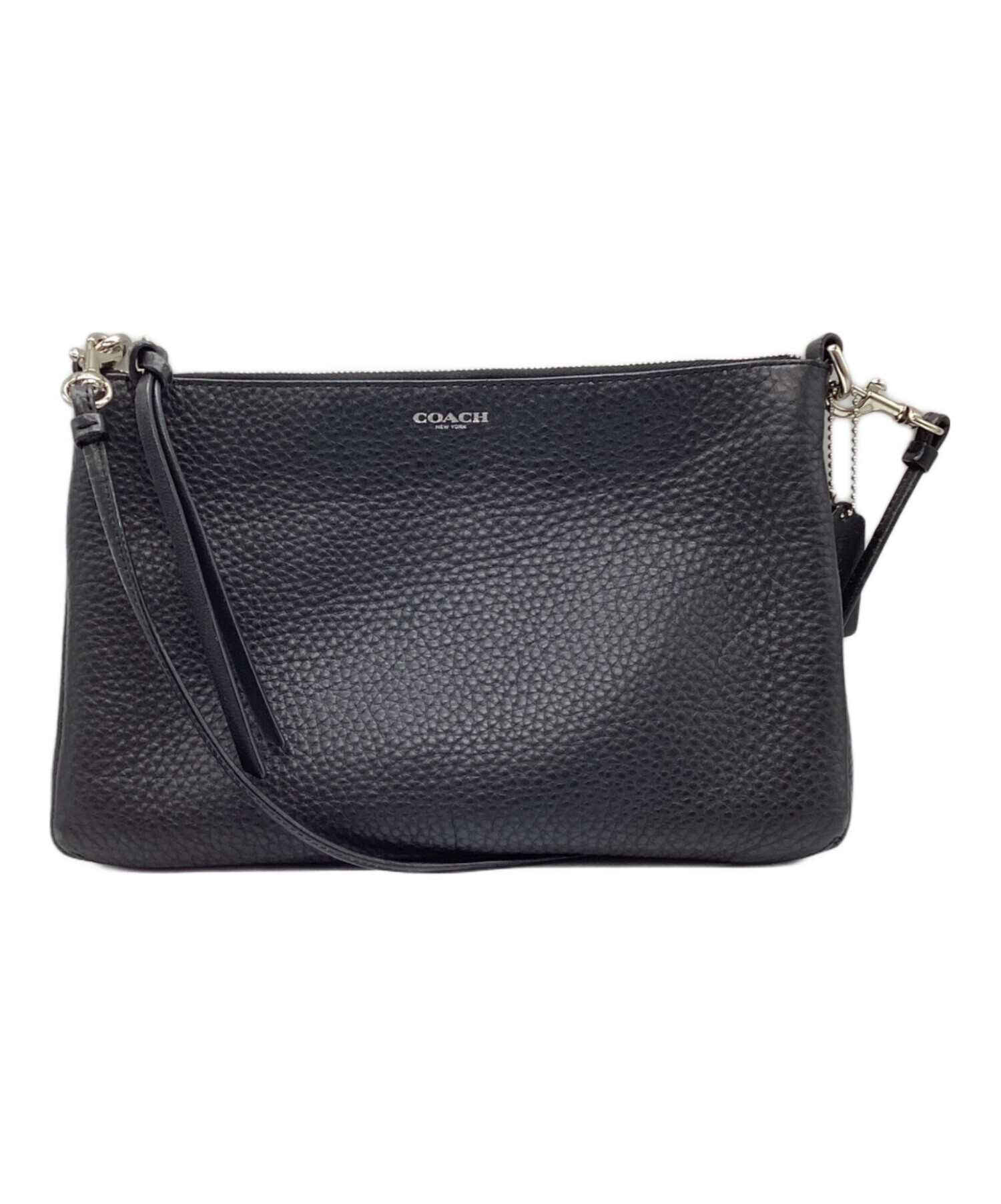中古・古着通販】COACH (コーチ) ショルダーバッグ ブラック｜ブランド 