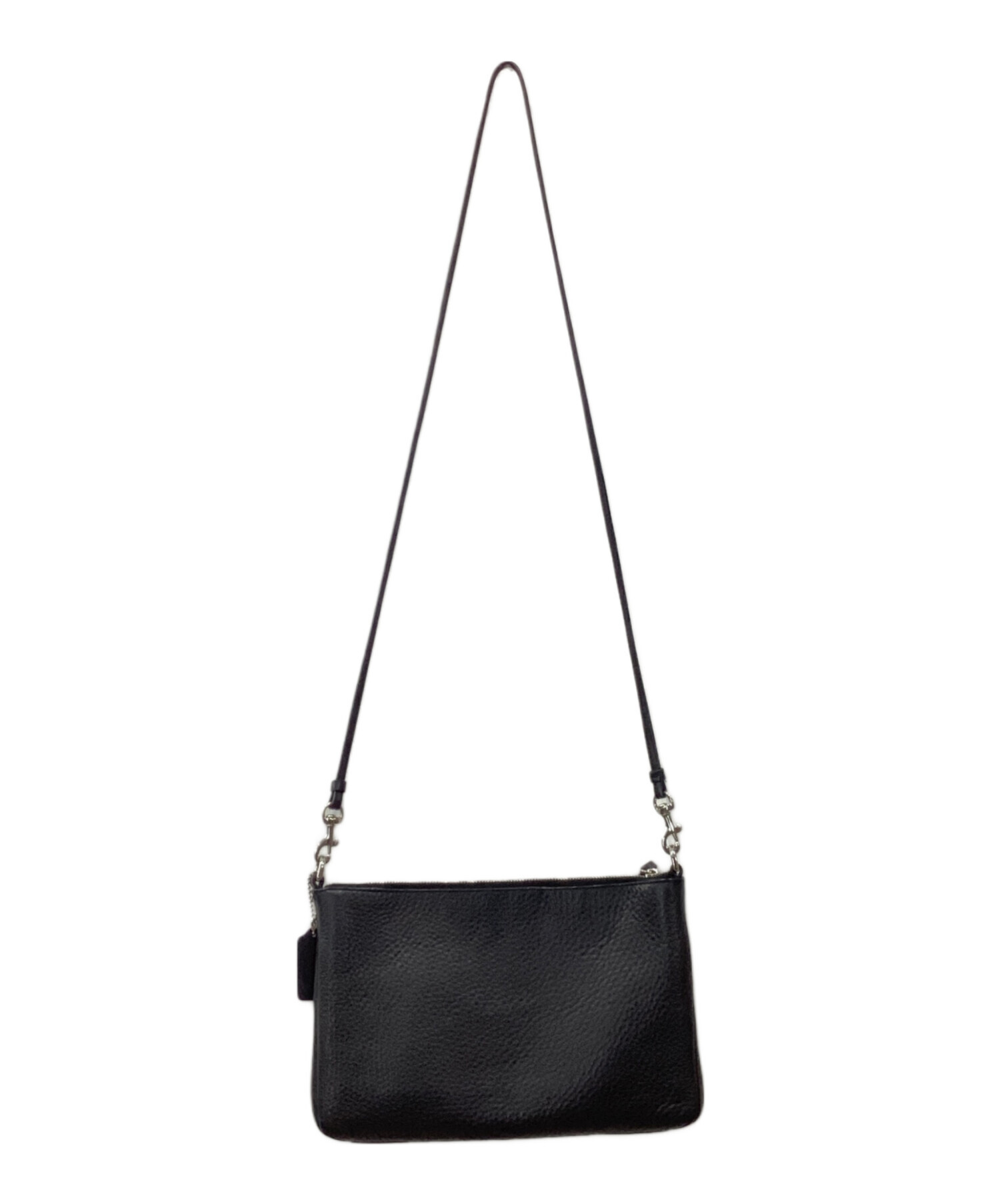 中古・古着通販】COACH (コーチ) ショルダーバッグ ブラック|ブランド 中古・古着通販】COACH (コーチ) ショルダーバッグ ブラック|ブランド