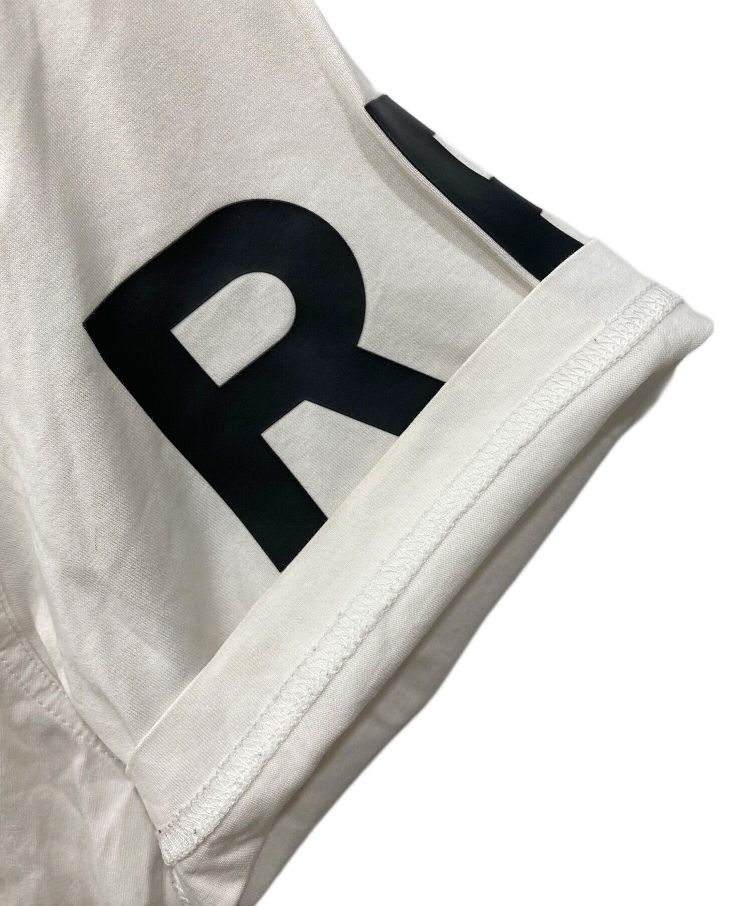 中古・古着通販】BURBERRY (バーバリー) ロゴプリントTシャツ ホワイト