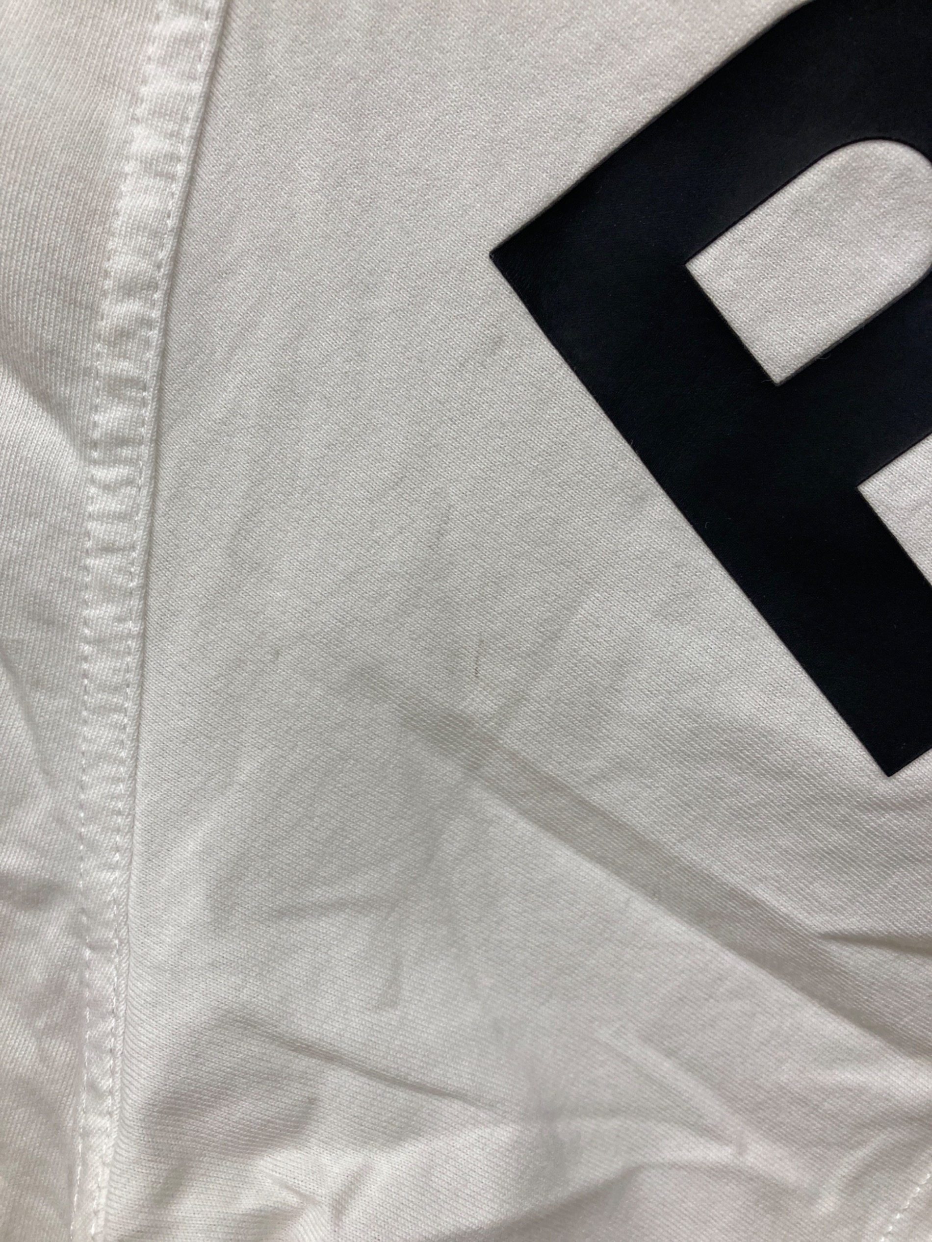 中古・古着通販】BURBERRY (バーバリー) ロゴプリントTシャツ ホワイト