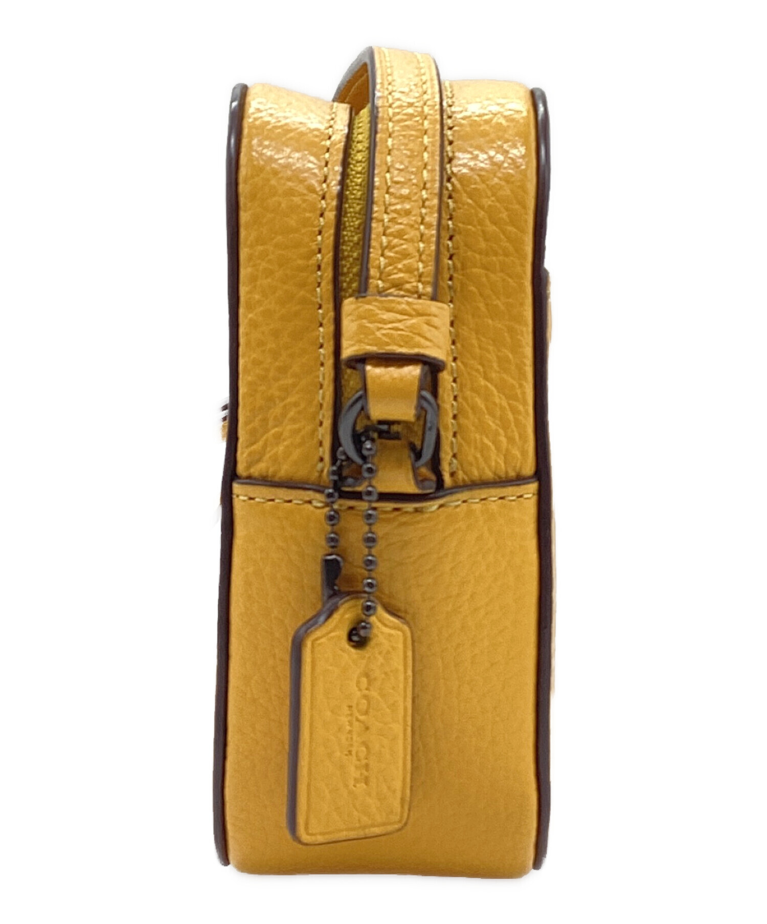 中古・古着通販】COACH (コーチ) ミニ カメラ バッグ イエロー