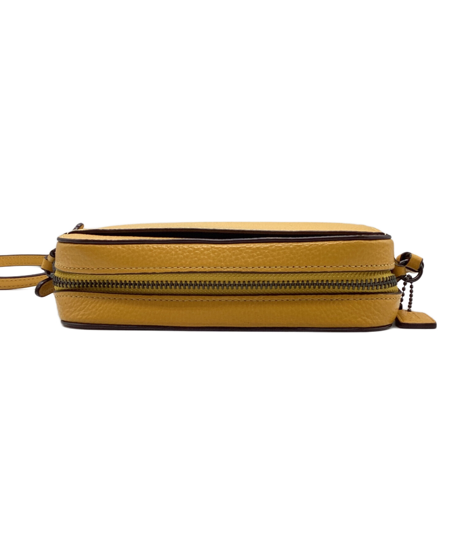 中古・古着通販】COACH (コーチ) ミニ カメラ バッグ イエロー