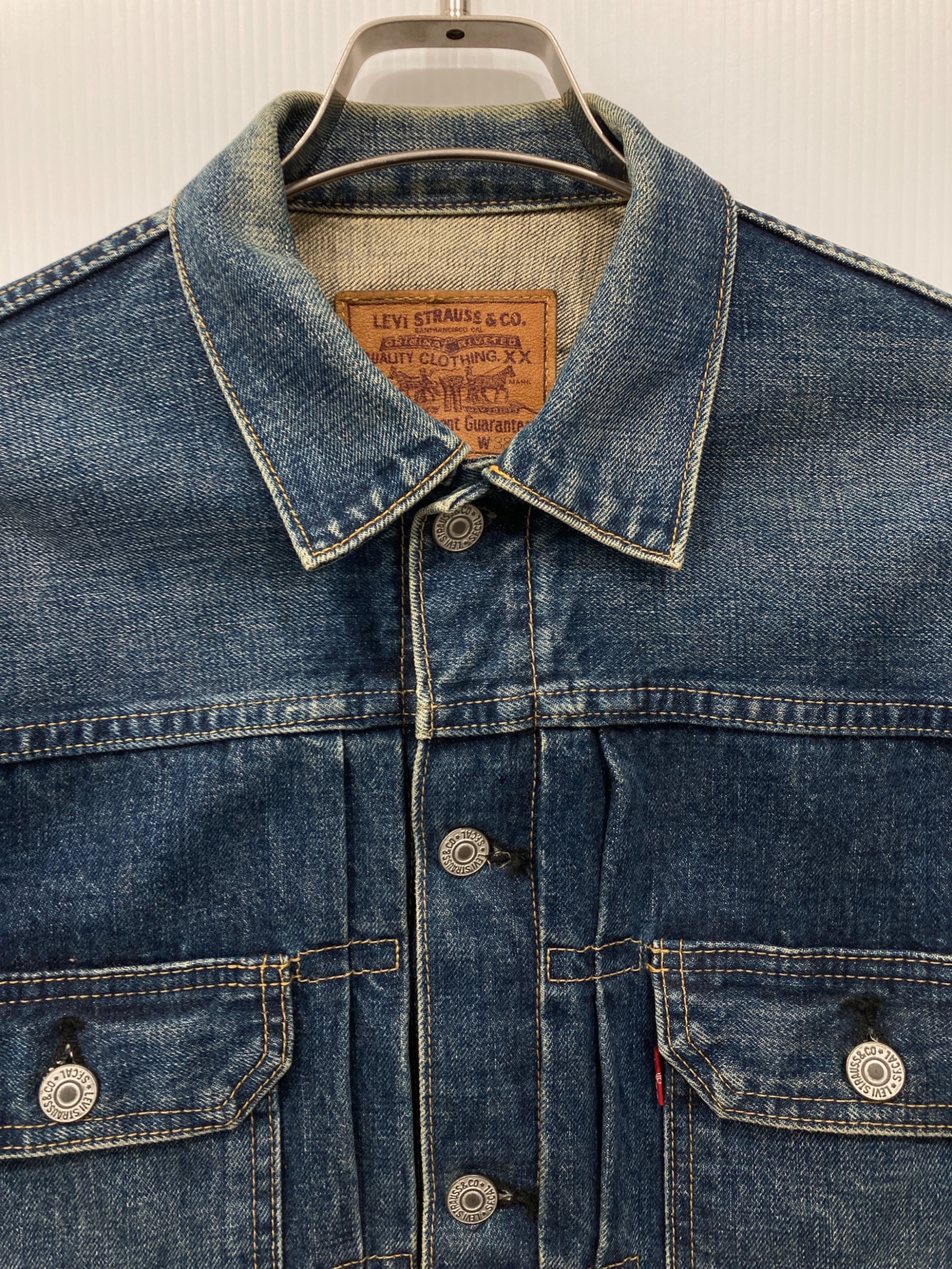 中古・古着通販】LEVI'S (リーバイス) 2nd 復刻デニムジャケット 中古・古着通販】LEVI'S (リーバイス) 2nd 復刻デニムジャケット