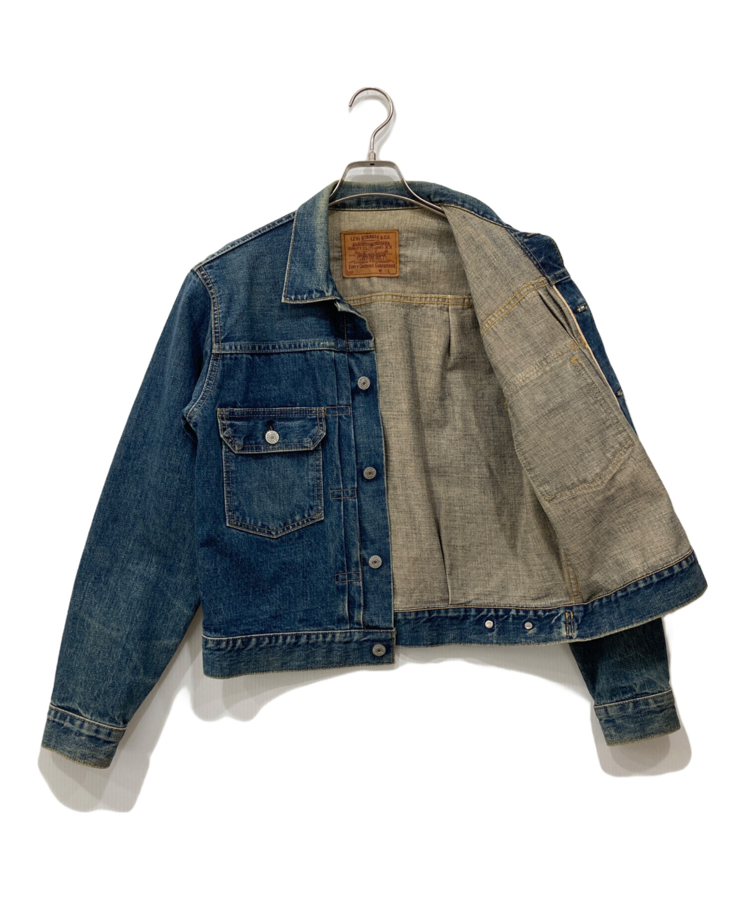 中古・古着通販】LEVI'S (リーバイス) 2nd 復刻デニムジャケット 中古・古着通販】LEVI'S (リーバイス) 2nd 復刻デニムジャケット