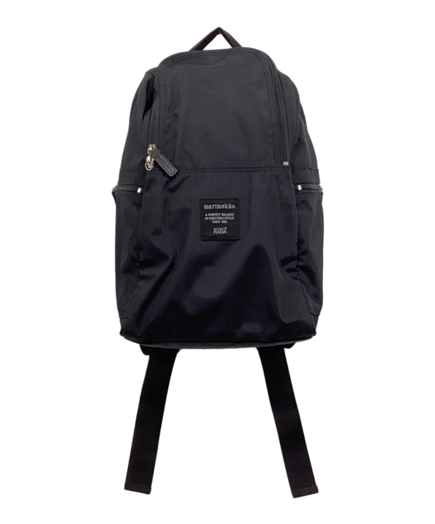 中古・古着通販】marimekko (マリメッコ) リュック ブラック｜ブランド 