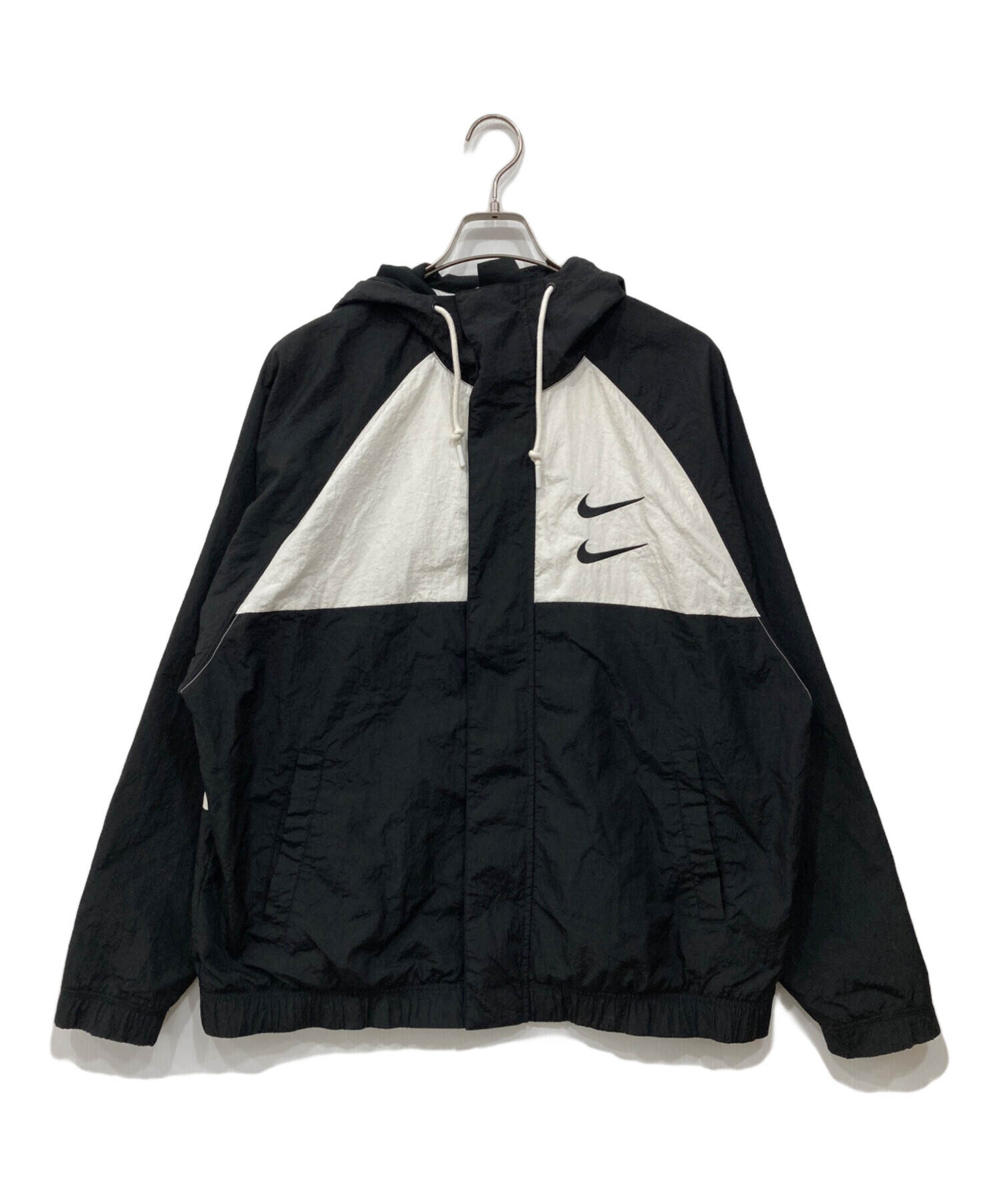中古・古着通販】NIKE (ナイキ) ダブルスウォッシュウーブンフーデッド