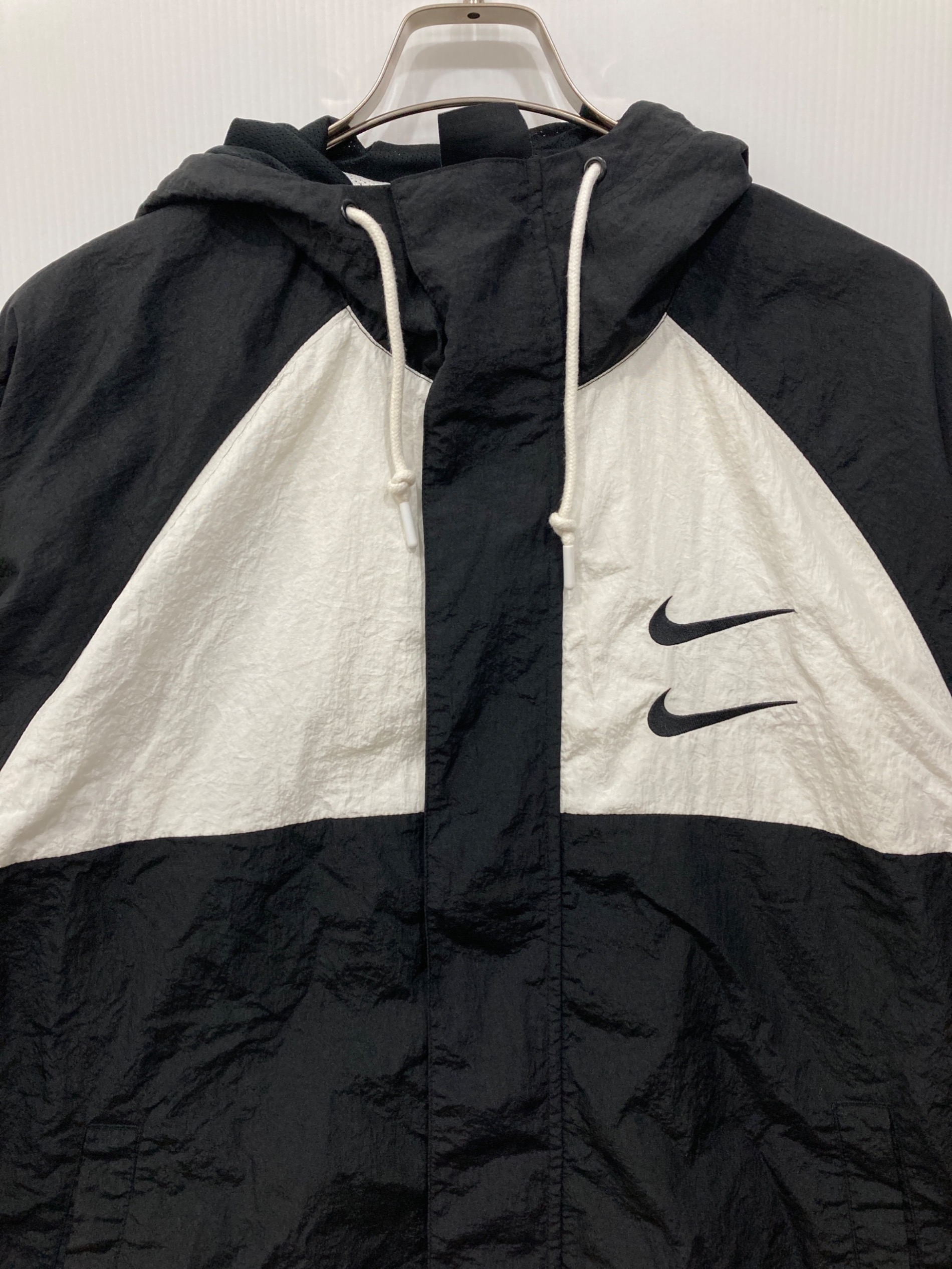 中古・古着通販】NIKE (ナイキ) ダブルスウォッシュウーブンフーデッド