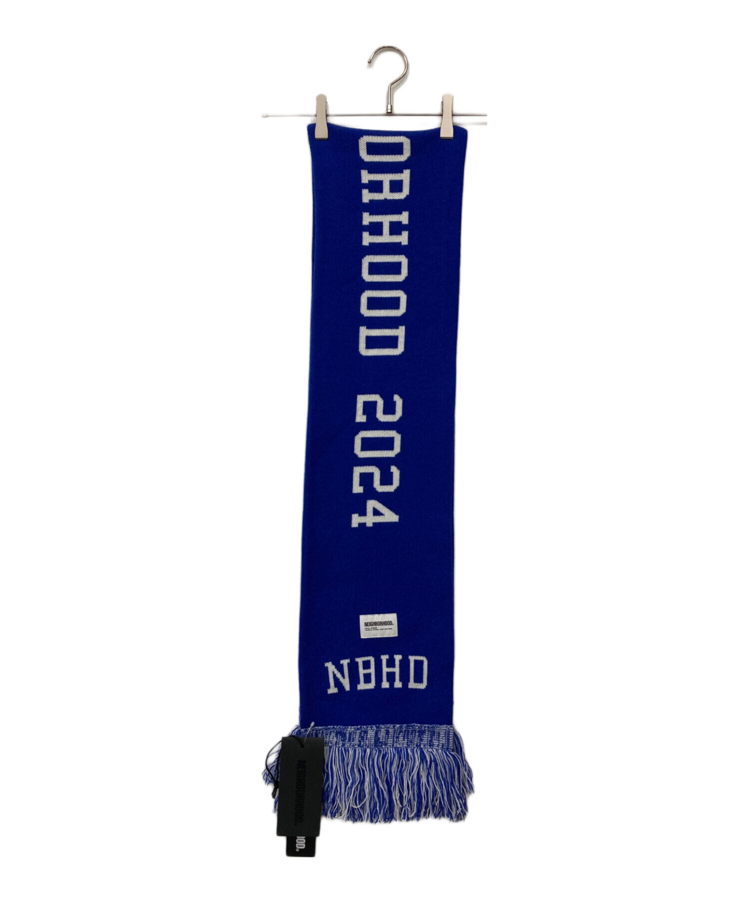 NEIGHBORHOOD マフラー新品未使用 中古・古着通販】NEIGHBORHOOD (ネイバーフッド) Team マフラー ブルー