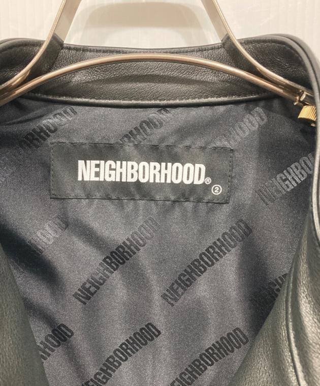 中古・古着通販】NEIGHBORHOOD (ネイバーフッド) レザーライダース
