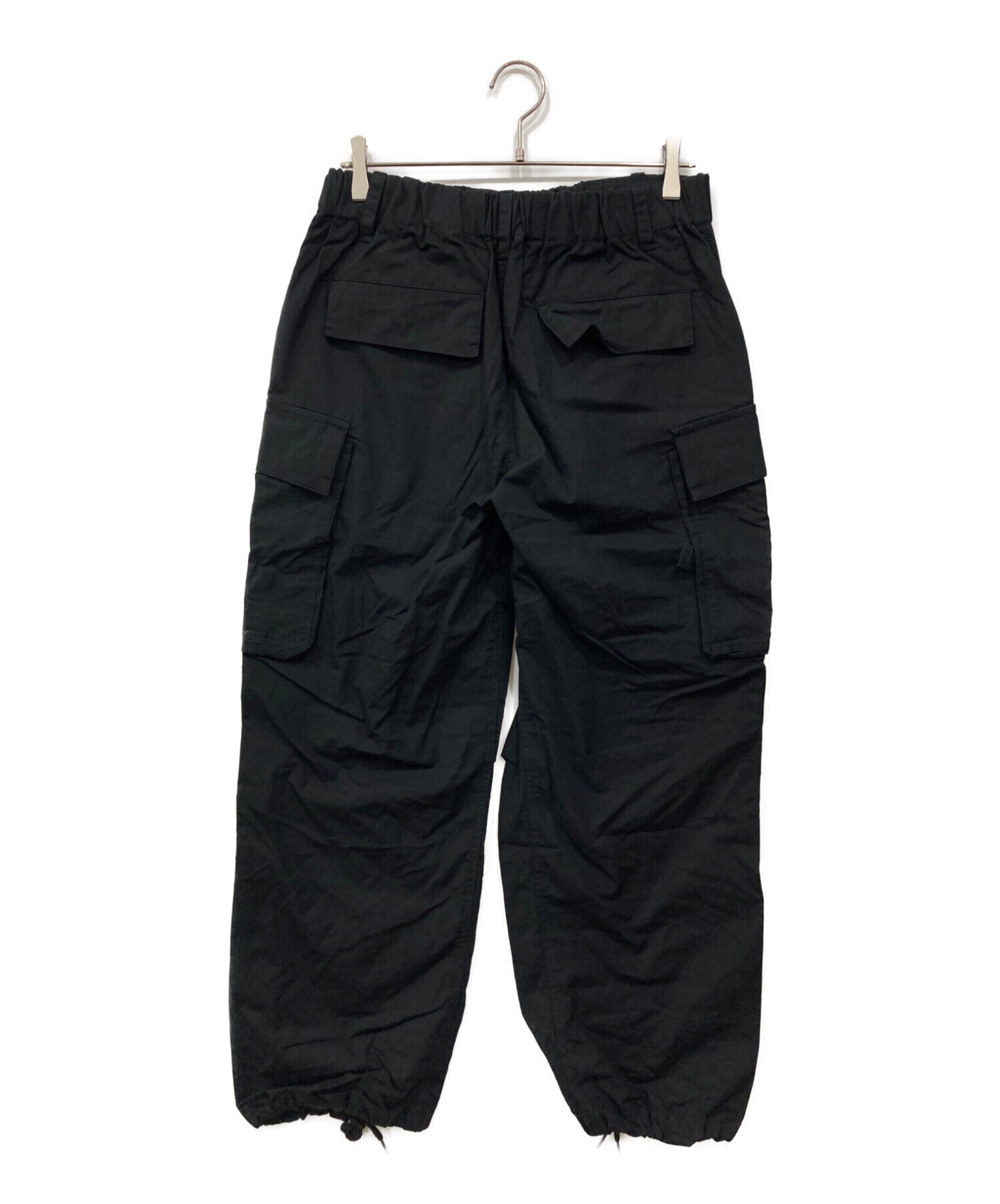 【B.Ballsy】ボールジーブラザーズ カーゴパンツ ハーフパンツM ブラック 中古・古着通販】BALLSY.BROTHERS (ボールジーブラザーズ) ミリタリー