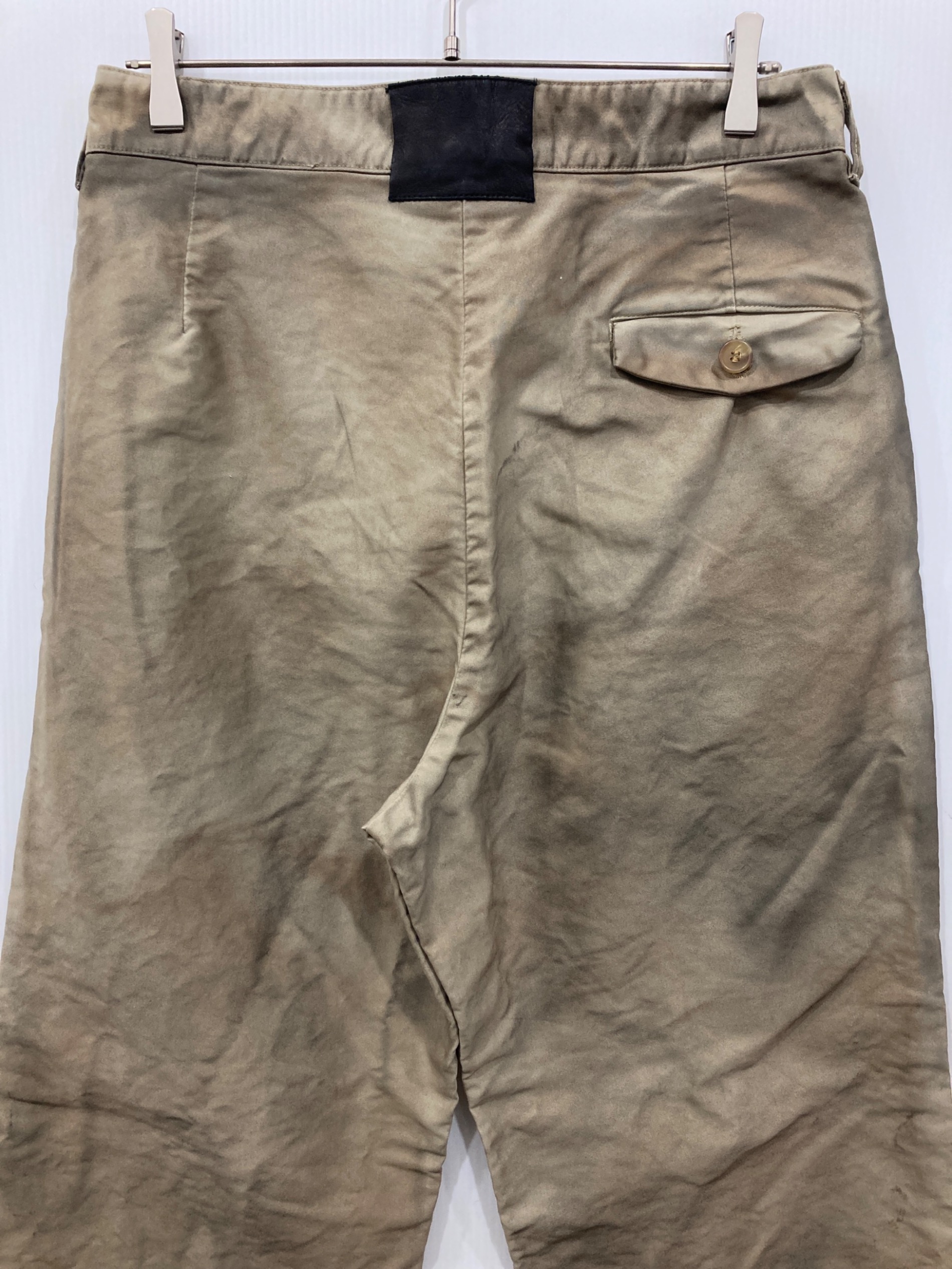 中古・古着通販】refomed (リフォメッド) モールスキンパンツ ベージュ