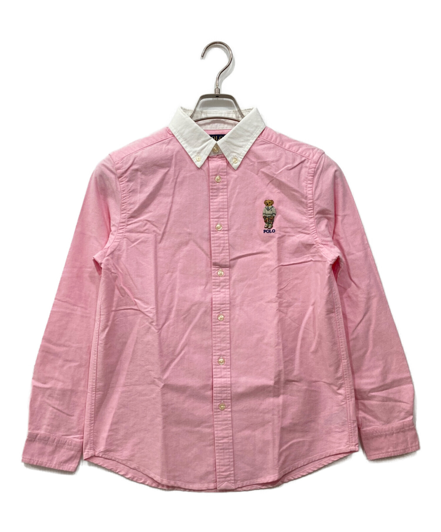 新品　Polo Ralph Lauren ピンクボタンダウンシャツ 　S 中古・古着通販】POLO RALPH LAUREN (ポロ・ラルフローレン) ボタン