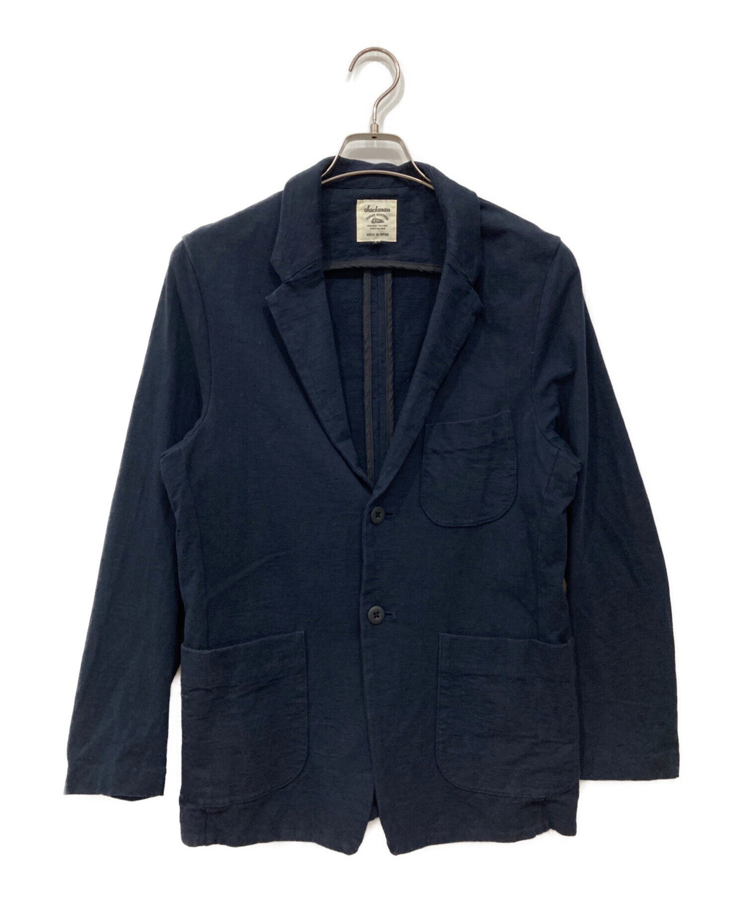 中古・古着通販】jackman (ジャックマン) ストレッチ天竺ジャケット 