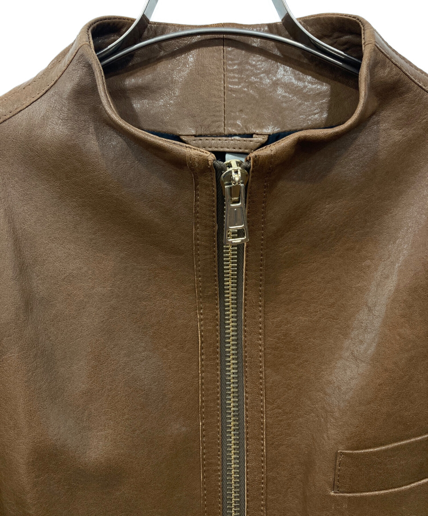 【美品】ポールスミス シングルライダースジャケット ポールスミス(PAUL SMITH)|ライダースジャケット|【ハードオフ公式通販