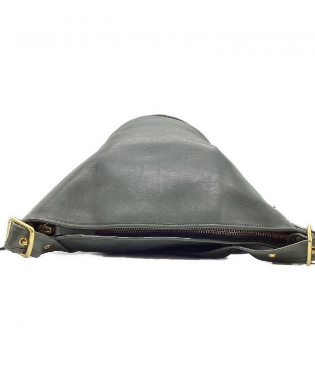 中古・古着通販】COACH (コーチ) バケツ型ショルダーバッグ グリーン
