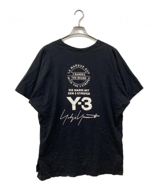 中古・古着通販】Y-3 (ワイスリー) オーバーサイズTシャツ ブラック 