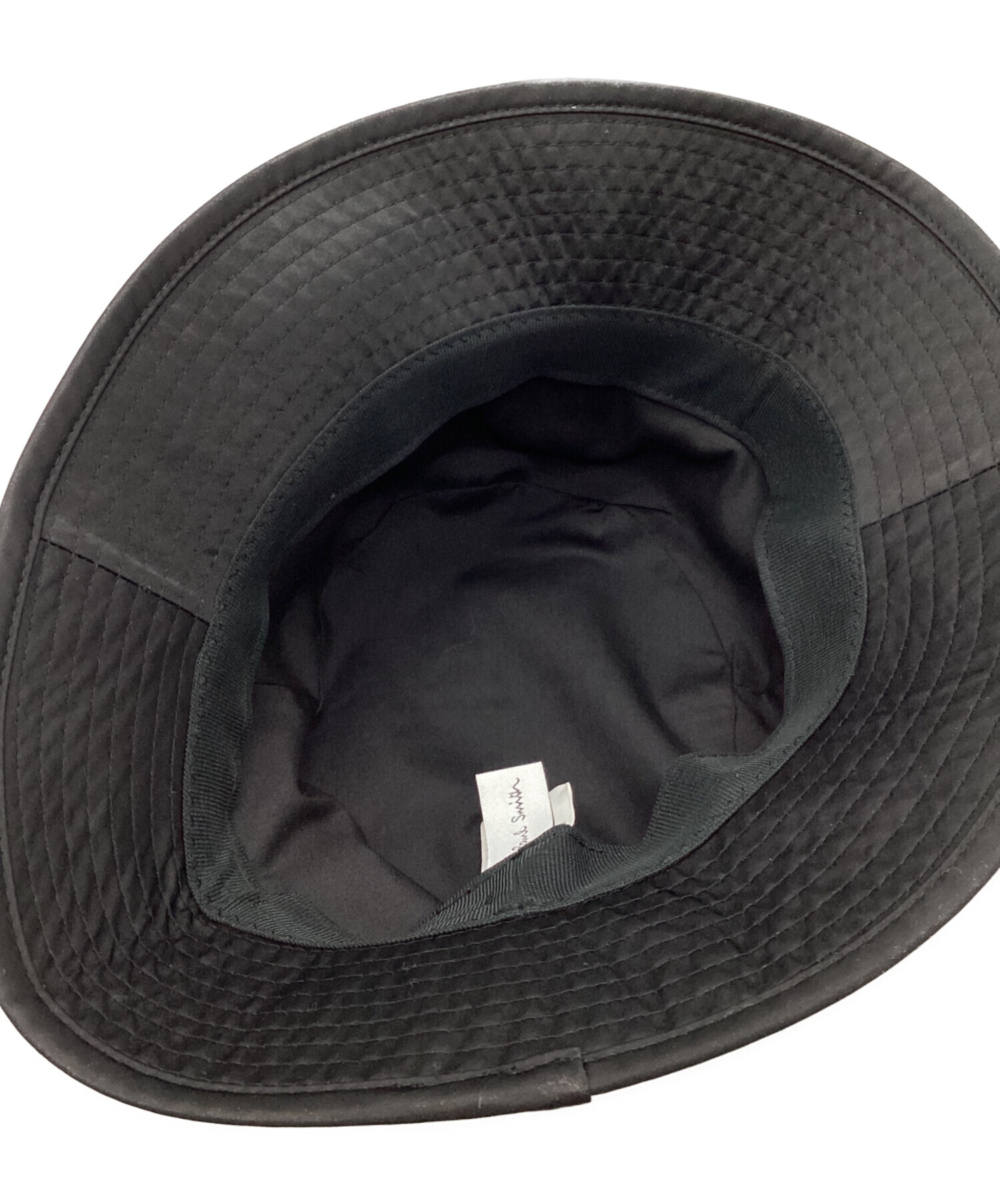 【希少】Paul Smith ポール・スミス　ボーラーハット　黒 中古・古着通販】PAUL SMITH (ポールスミス) バケットハット ブラック