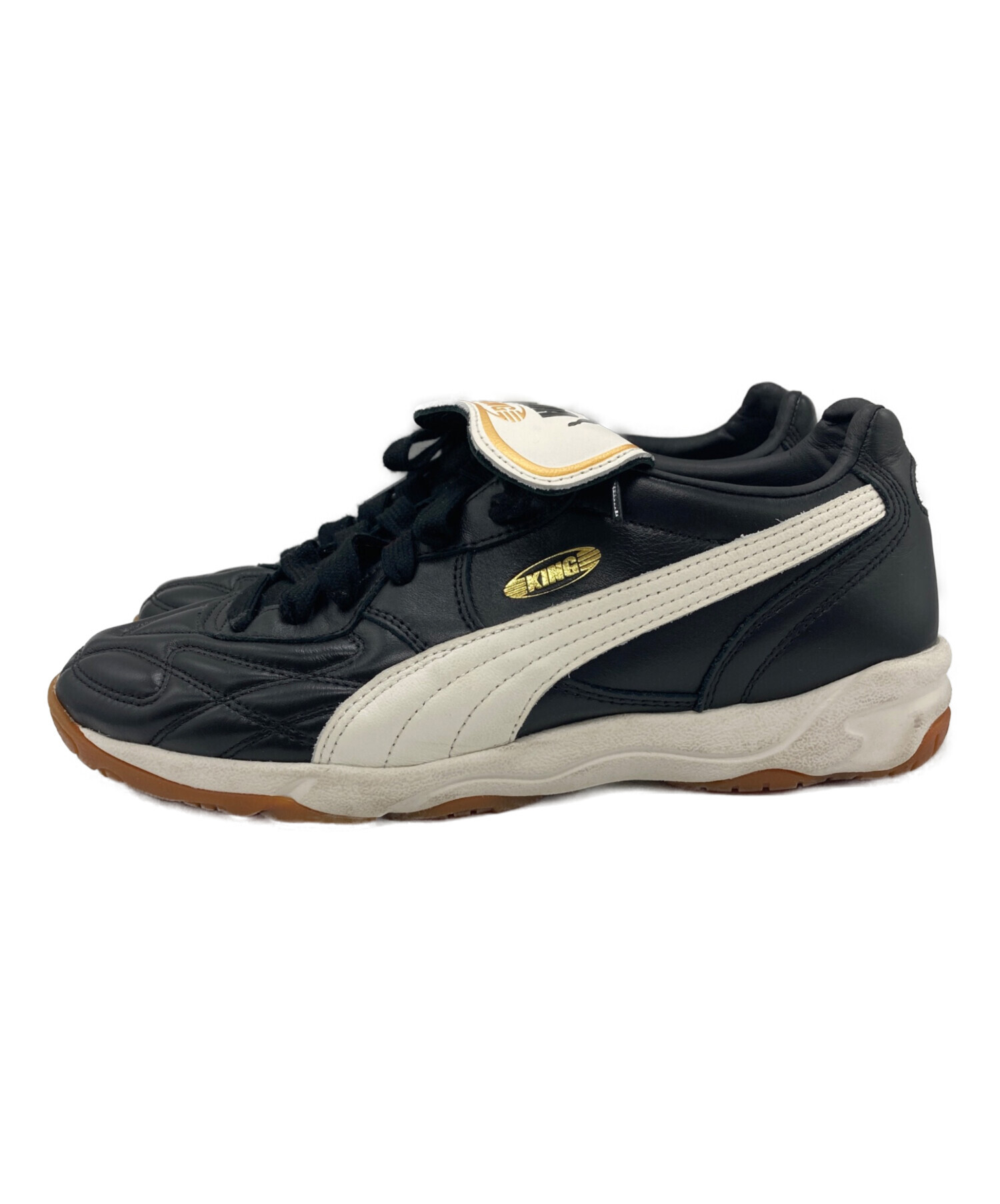 【未使用に近い】プーマ KING 中古・古着通販】PUMA (プーマ) ローカットスニーカー ブラック サイズ