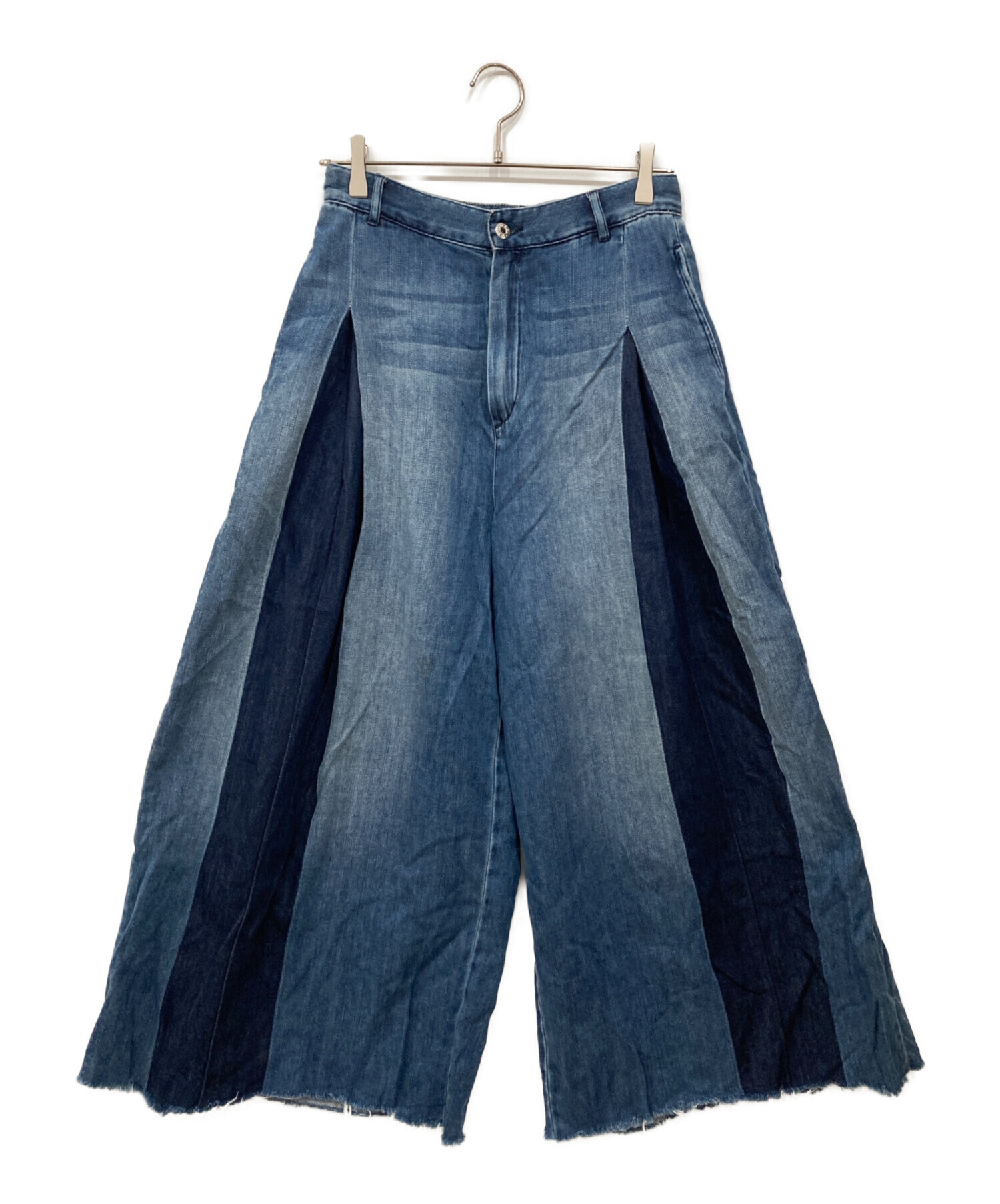 中古・古着通販】DIESEL (ディーゼル) ワイドデニムパンツ インディゴ 