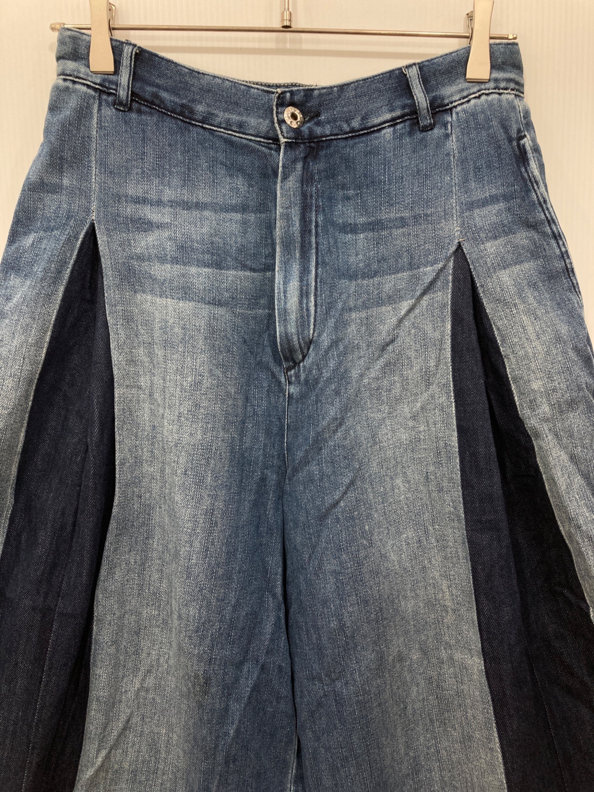 中古・古着通販】DIESEL (ディーゼル) ワイドデニムパンツ インディゴ 
