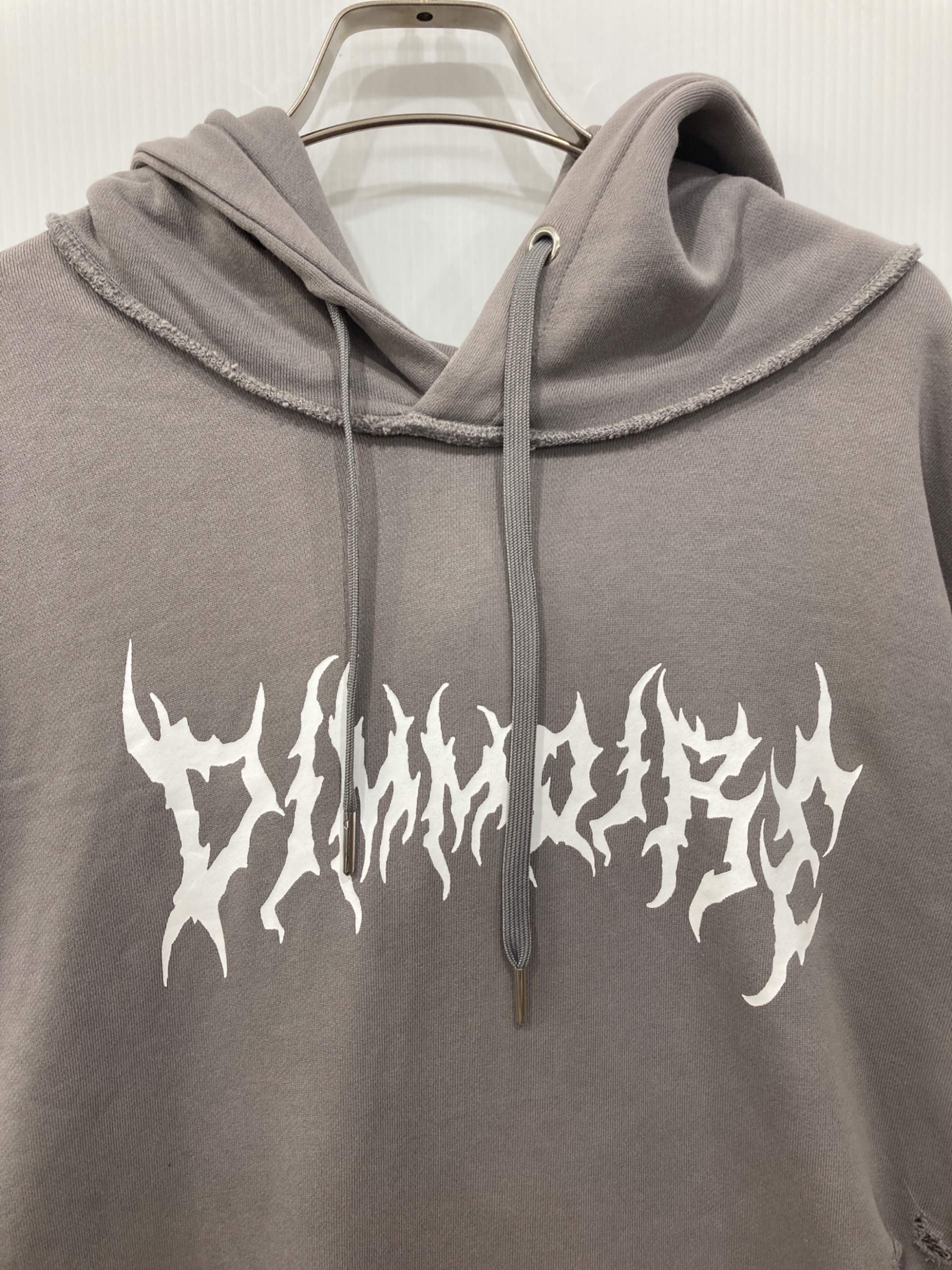 中古・古着通販】dim moire (ディムモアール) クラッシュBiGフーディー