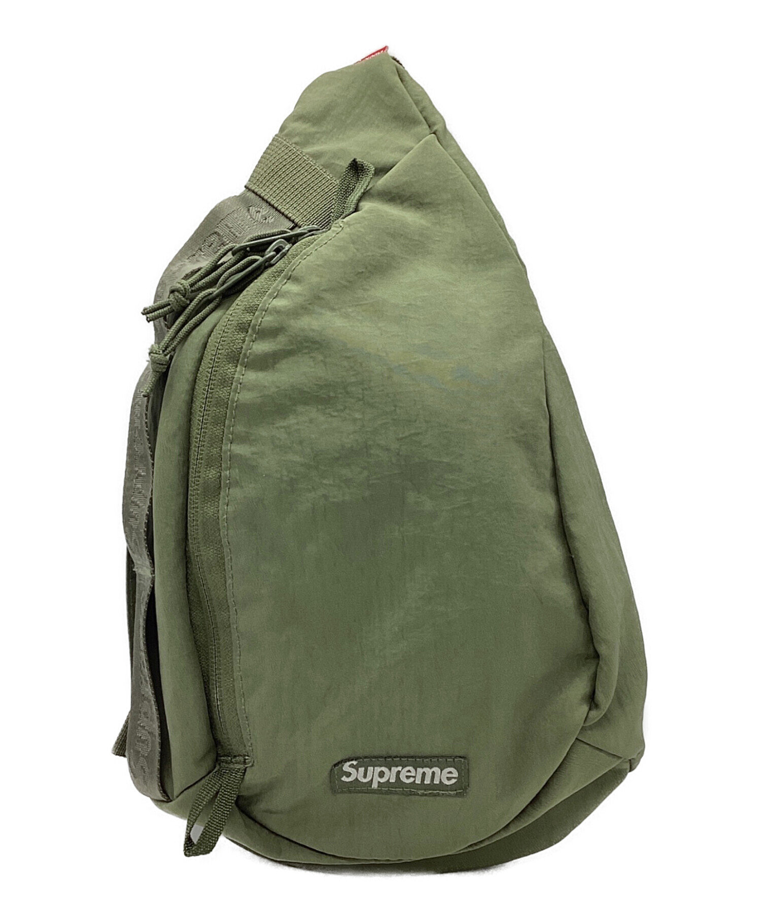 Supreme 20AW スリングバック 中古・古着通販】SUPREME (シュプリーム) スリングバッグ カーキ