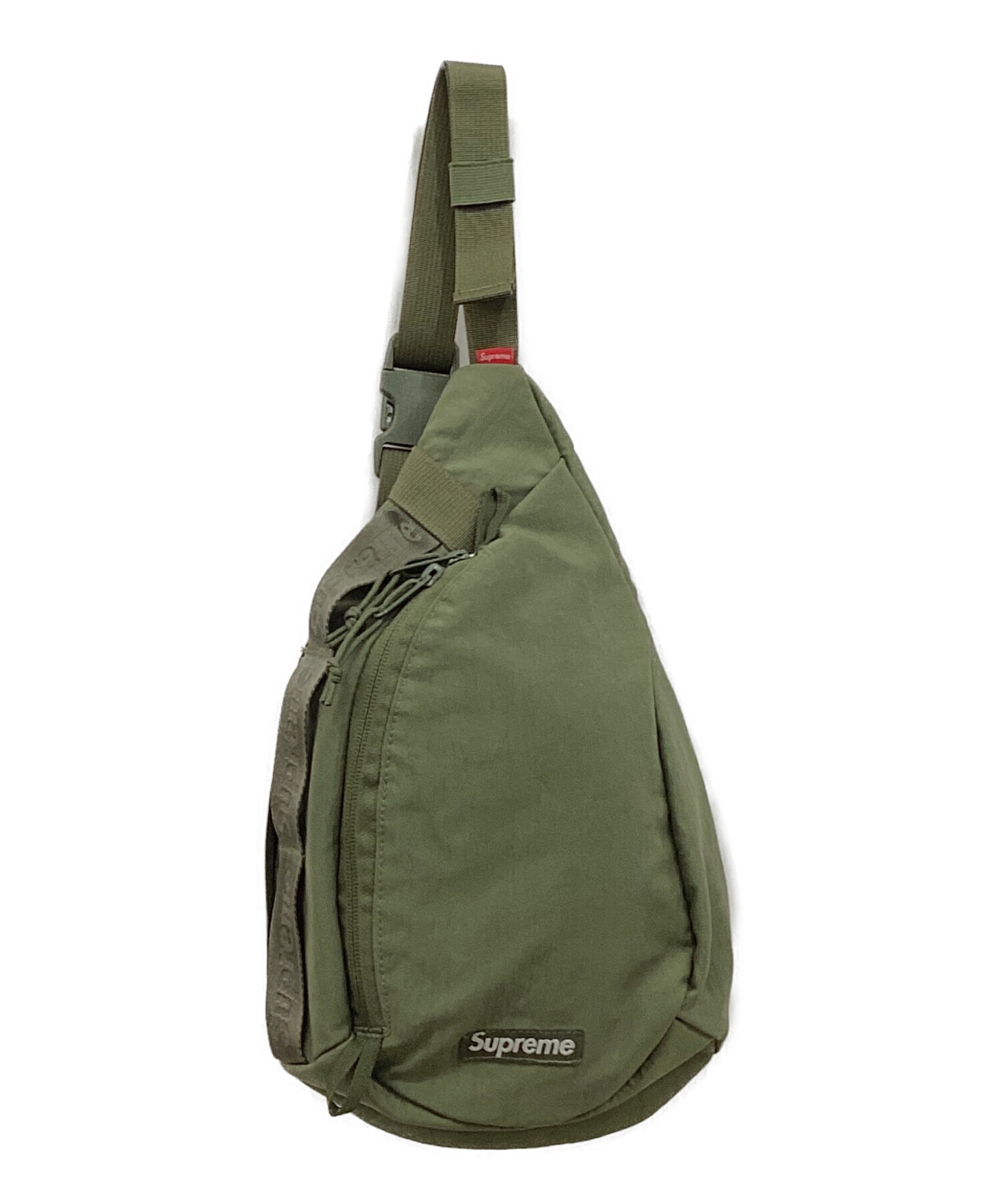 中古・古着通販】SUPREME (シュプリーム) スリングバッグ カーキ