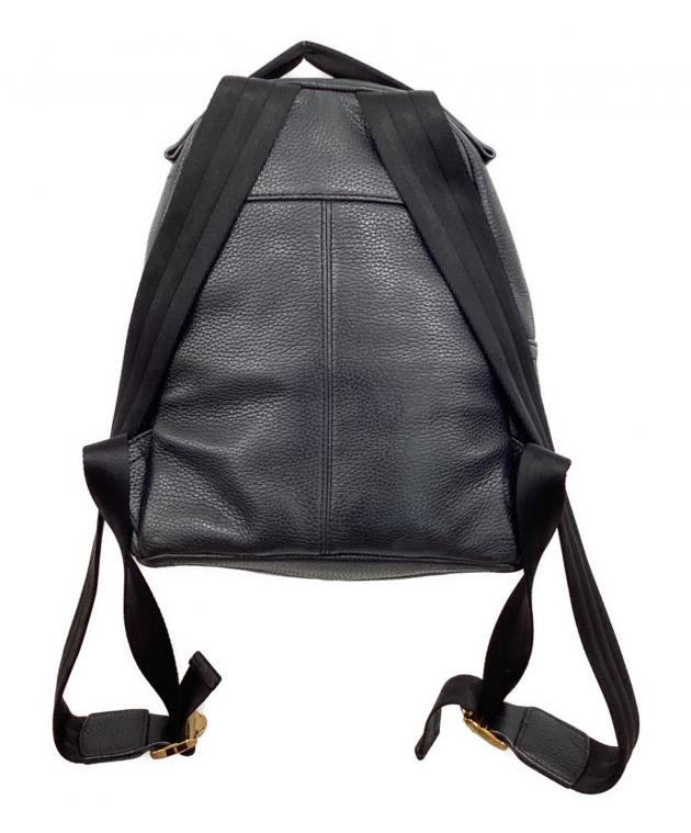 【未使用級】マークジェイコブス　ミニリュック　黒　本革　シボ　ゴールド金具 中古・古着通販】MARC JACOBS (マークジェイコブス) レザーミニ