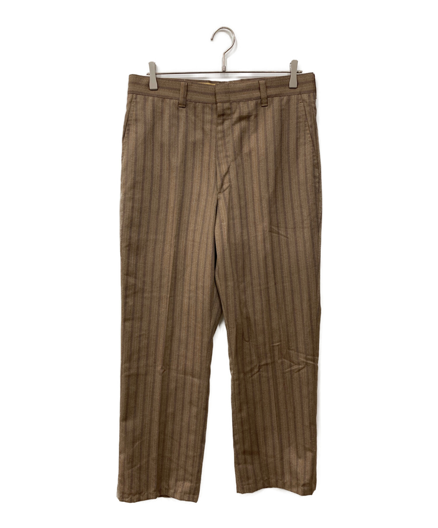 FARAH ファーラー パンツ（その他） L 赤 【古着】【中古】【送料無料】 中古・古着通販】FARAH (ファーラー) ストライプパンツ ベージュ