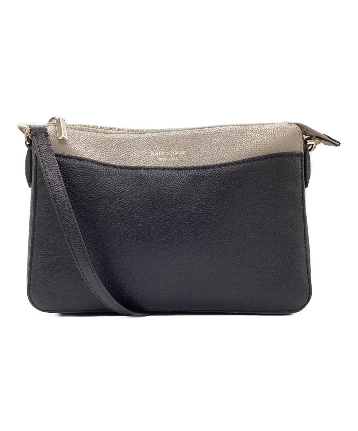 Used ♥ ケイトスペード ボディーバッグ ショルダー ブラック ゴールド 中古・古着通販】Kate Spade (ケイトスペード) ショルダーバッグ