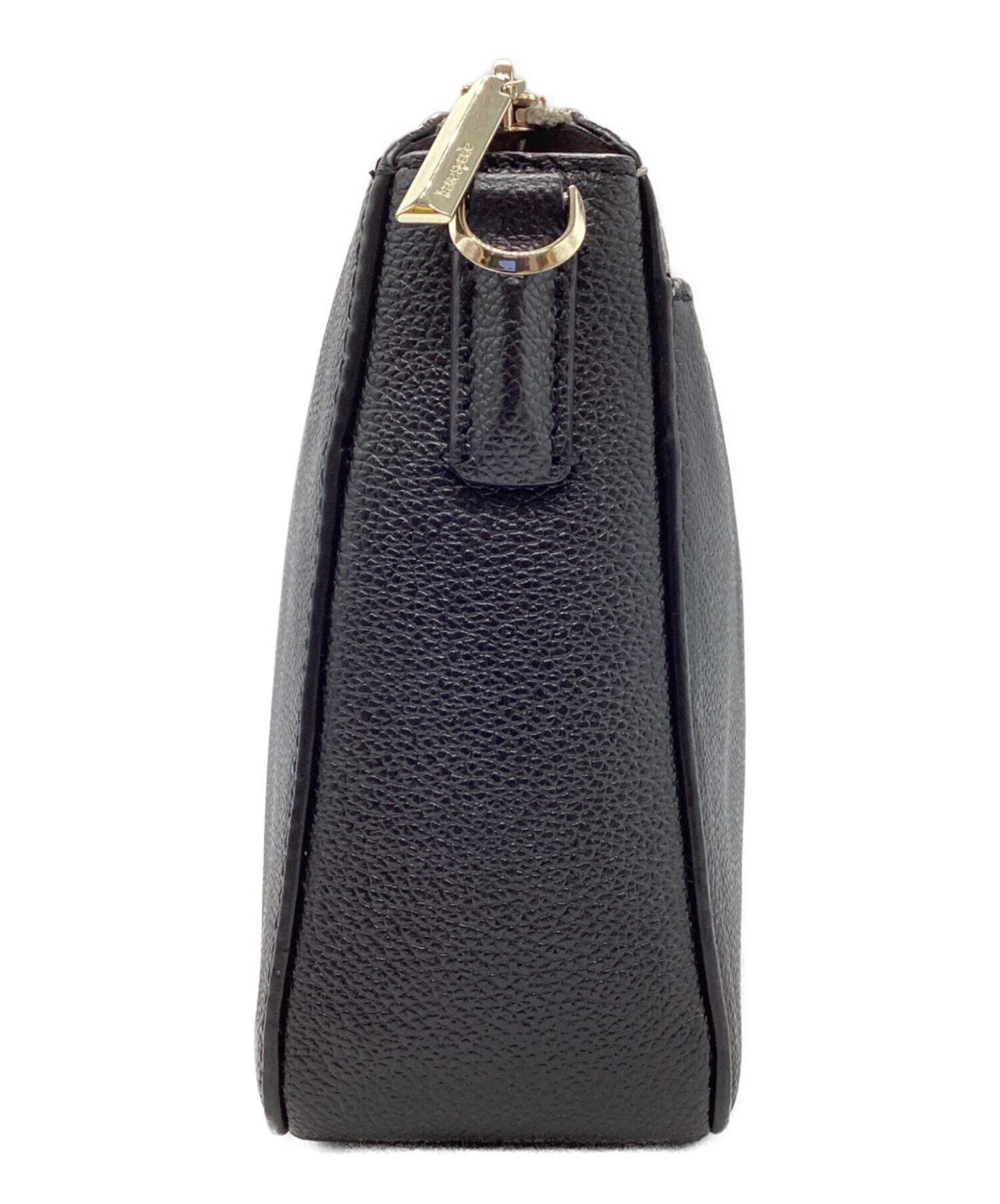 Used ♥ ケイトスペード ボディーバッグ ショルダー ブラック ゴールド 中古・古着通販】Kate Spade (ケイトスペード) ショルダーバッグ