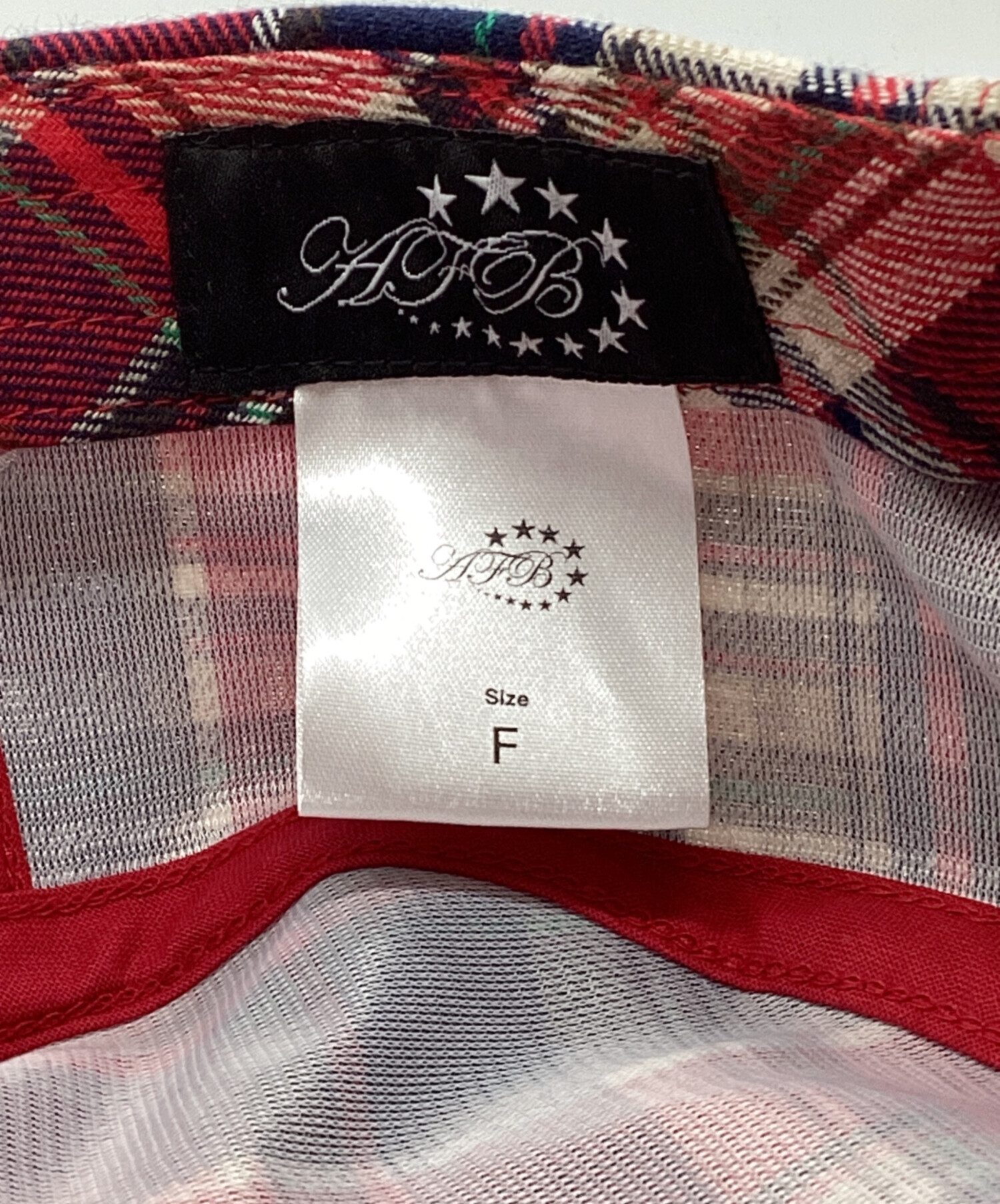 中古・古着通販】AFB (エーエフビー) ワークキャップ レッド｜ブランド