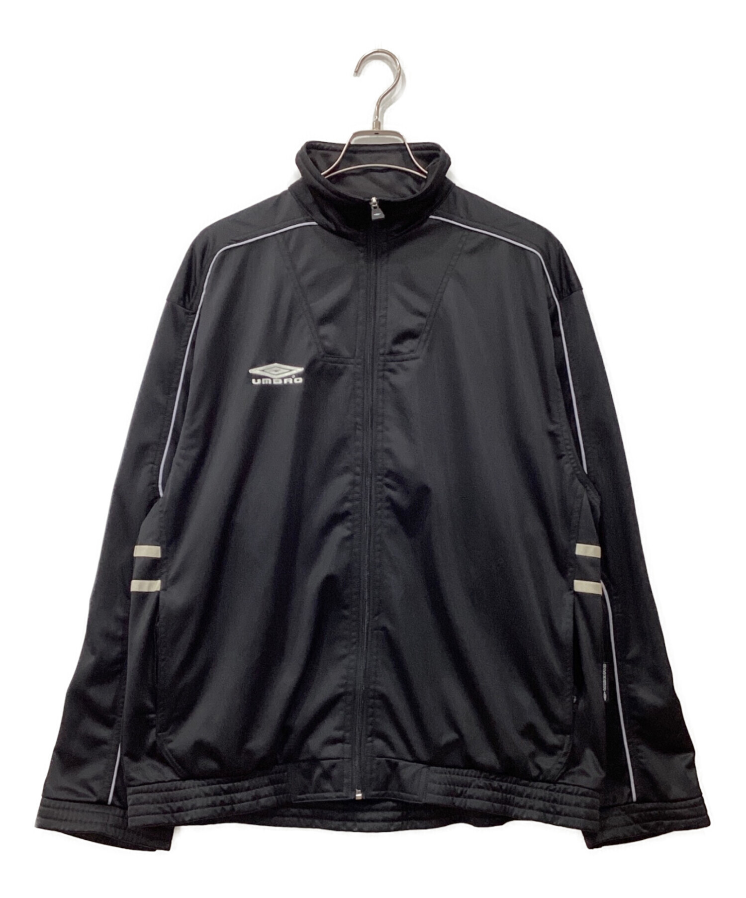 UNBRO アンブロ 90s AUTHENTIC Vintage ブラック XL 中古・古着通販】UMBRO (アンブロ) ロゴ刺繍トラックジャケット
