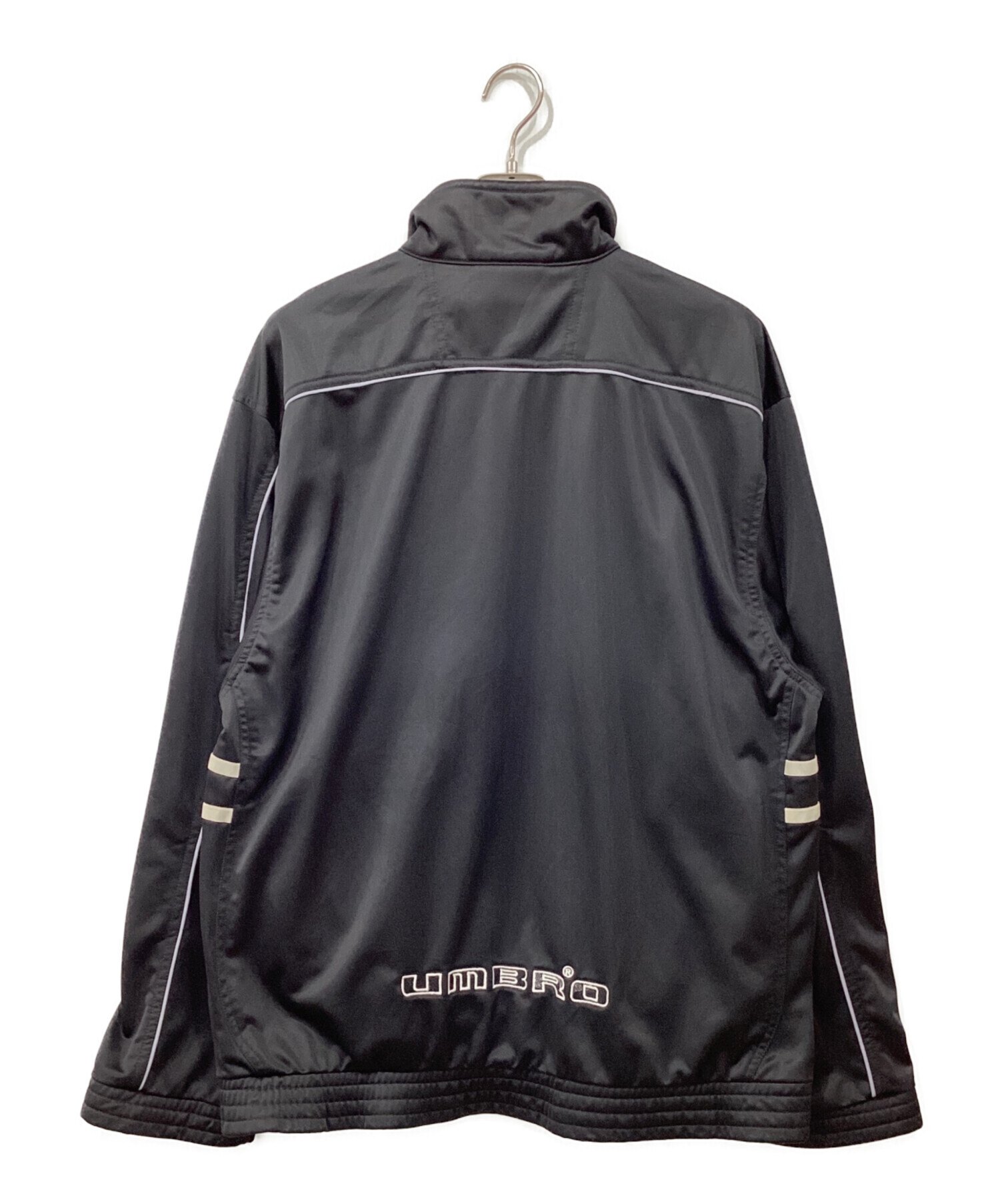 UNBRO アンブロ 90s AUTHENTIC Vintage ブラック XL 中古・古着通販】UMBRO (アンブロ) ロゴ刺繍トラックジャケット