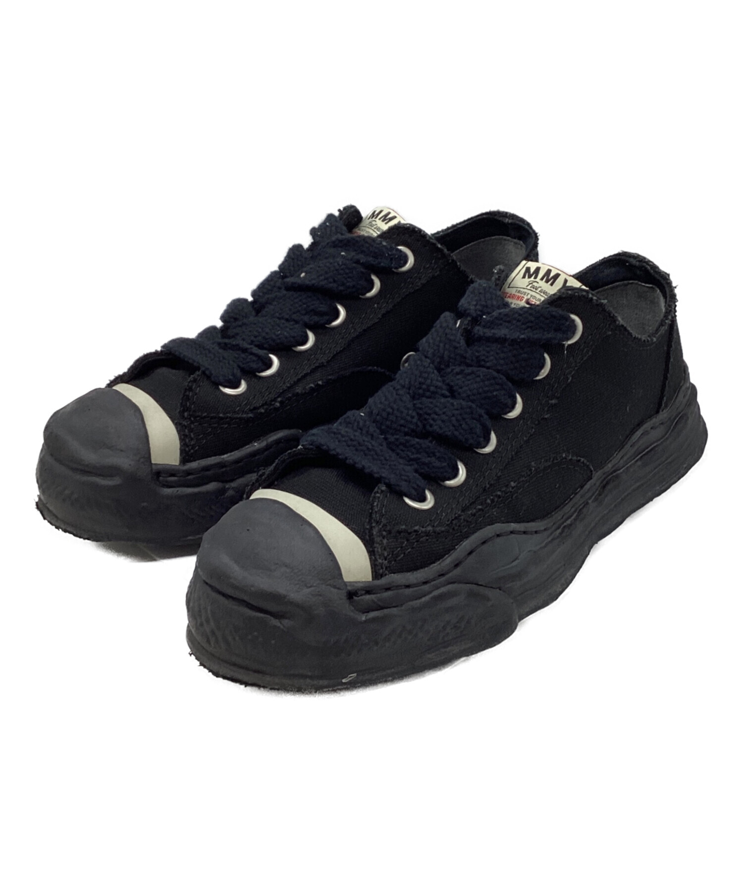 MAISON MIHARA YASUHIRO スニーカー 38 ブラック 中古・古着通販】Maison MIHARA YASUHIRO (メゾン ミハラ ヤスヒロ