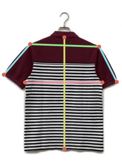 中古・古着通販】FRED PERRY (フレッドペリー) ポロシャツ ボルドー