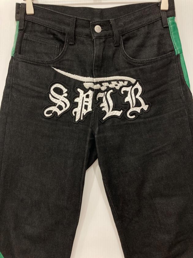 中古・古着通販】SUPPLIER (サプライヤー) 切替デニムパンツ グレー