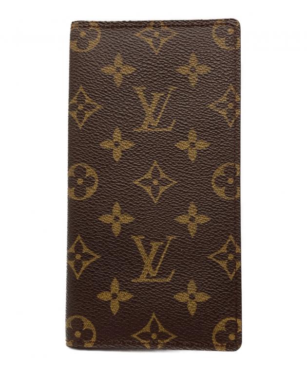 中古・古着通販】LOUIS VUITTON (ルイ ヴィトン) 手帳カバー ブラウン