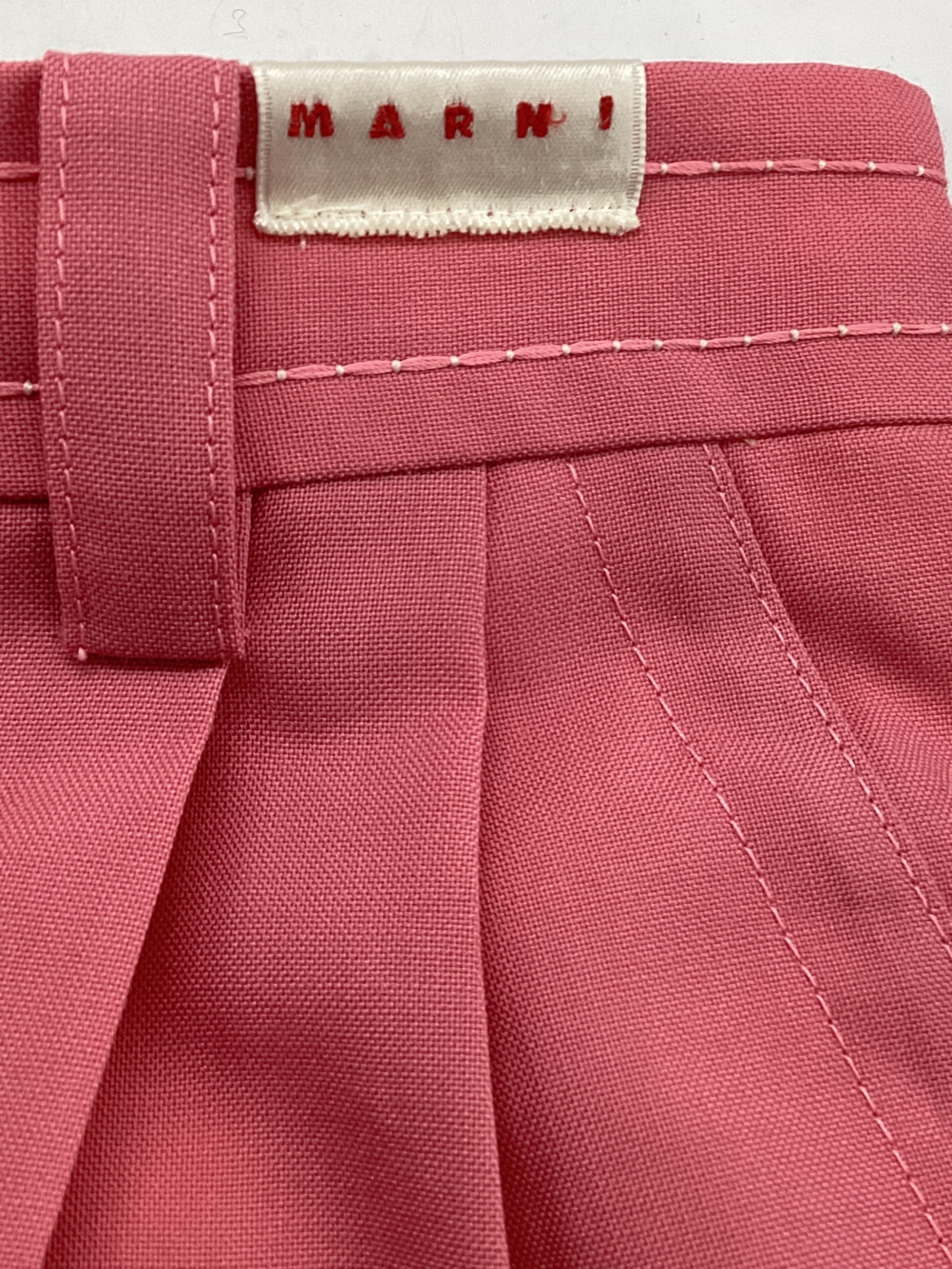 中古・古着通販】MARNI (マルニ) 2タックワイドクロップドパンツ