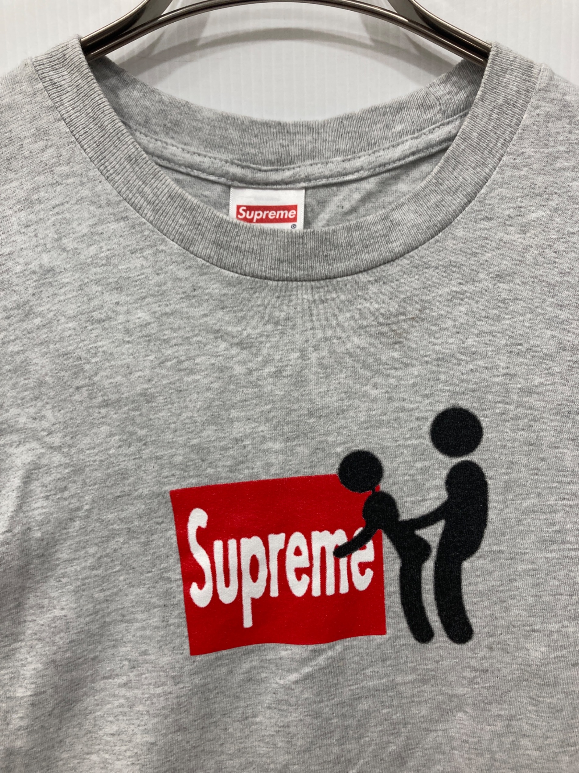 中古・古着通販】Supreme (シュプリーム) スティックTシャツ グレー
