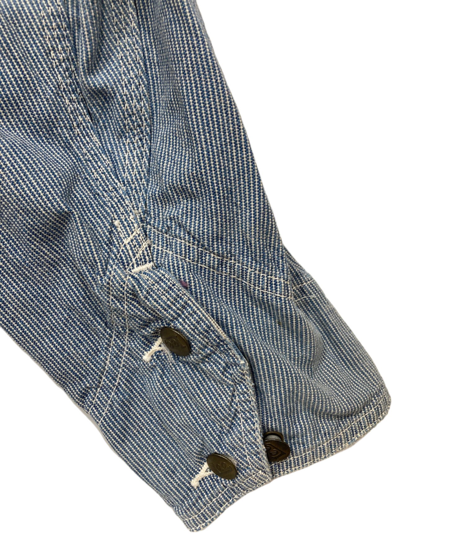 中古・古着通販】LEE (リー) ヒッコリーストライプ カバーオール
