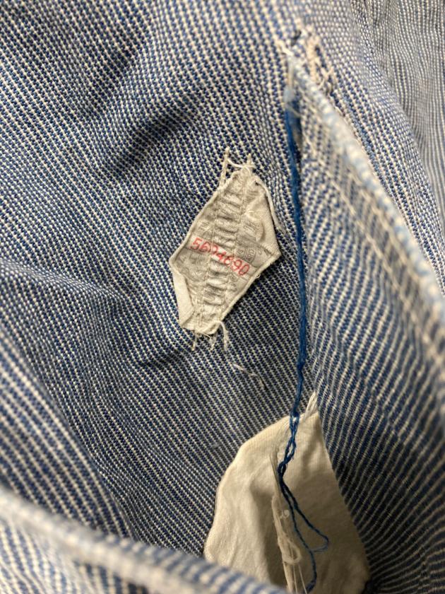 Lee リー カバーオール 98-J ヒッコリーストライプ サイズ38 中国製 中古・古着通販】LEE (リー) ヒッコリーストライプ カバーオール