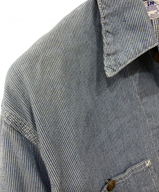 中古・古着通販】LEE (リー) ヒッコリーストライプ カバーオール